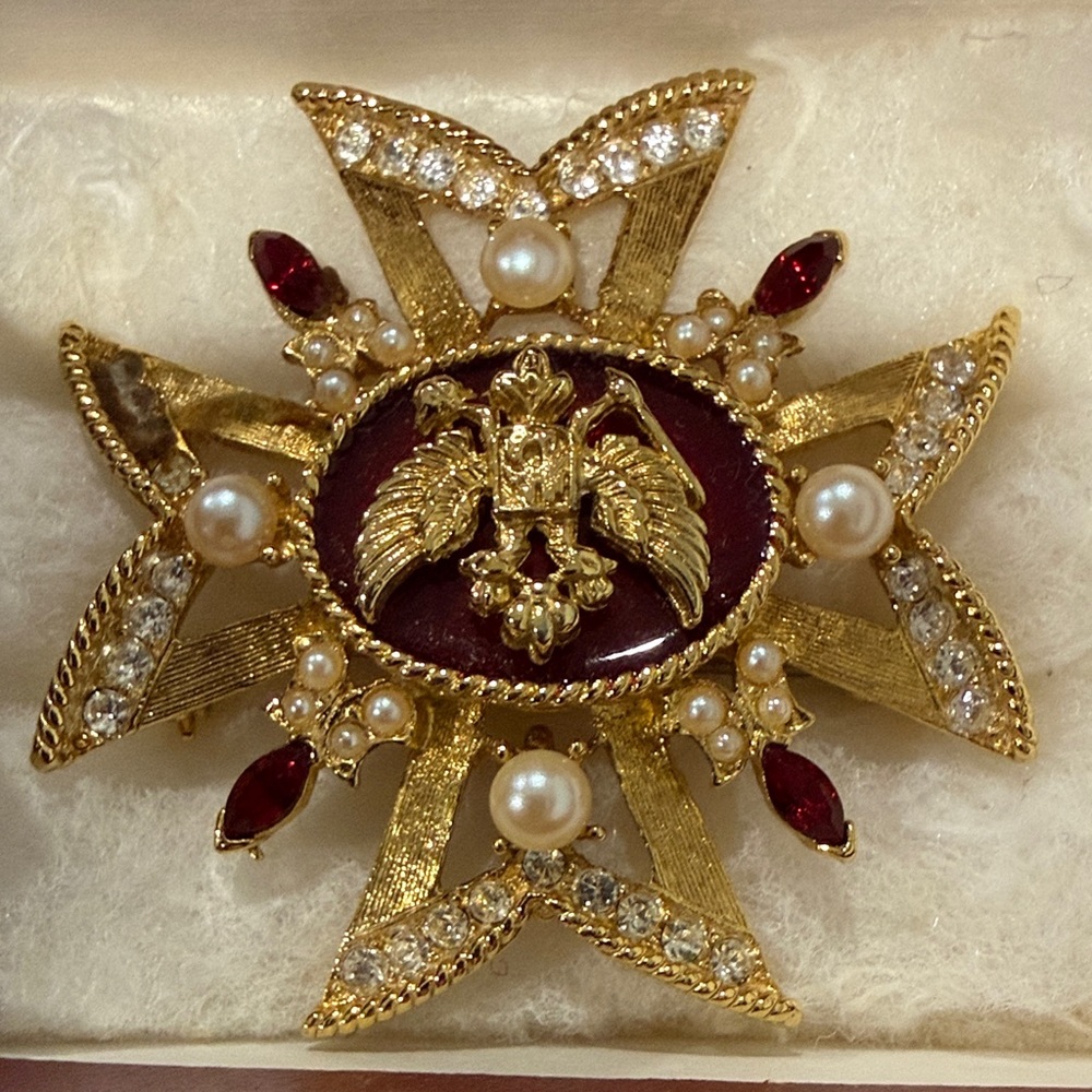 Museum Company Romanov Eagle Pin